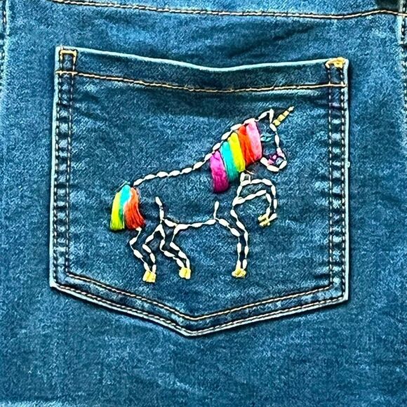 Cat & Jack Unicorn Overalls - Picture 4 of 9